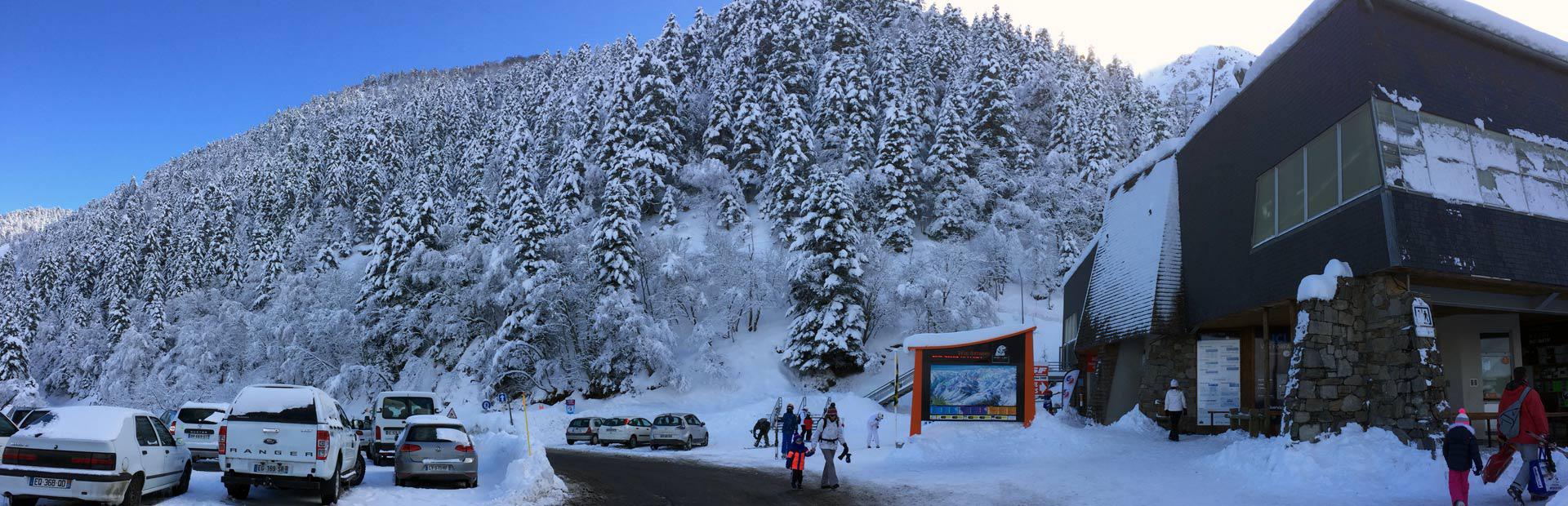 Hotel proche télécabine pour accéder aux pistes de ski hôtel Orédon Saint Lary Hautes Pyrénées proche télécabine